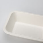 Disposable Fast Food Packaging Tray Biodegradable Sugarcane Bagasse Bamboo Pulp Mould Sushi