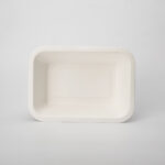 Disposable Fast Food Packaging Tray Biodegradable Sugarcane Bagasse Bamboo Pulp Mould Sushi