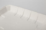 PFAS Free Custom Disposable Biodegradable Food Packaging Sugarcane Bagasse Pulp Tray With Lid