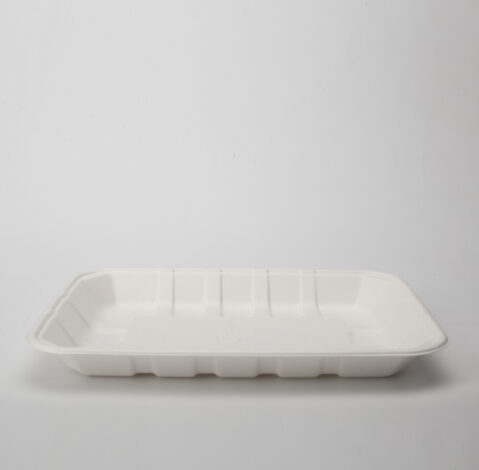 PFAS Free Custom Disposable Biodegradable Food Packaging Sugarcane Bagasse Pulp Tray With Lid